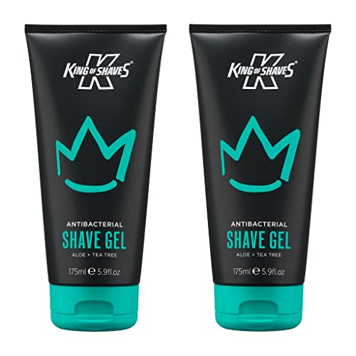 King of Shaves Antibacterial Shaving Gel for Men - 150ml TWIN-PACK King of Shaves Antibacterial Shaving Gel for Men - 150ml TWIN-PACK von King of Shaves