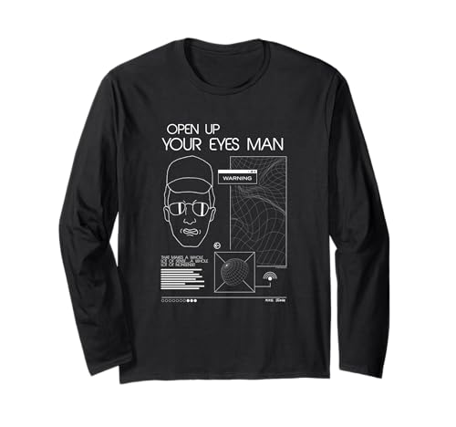 King of the Hill Dale Open Up Your Eyes Man Conspiracies Langarmshirt von King of the Hill