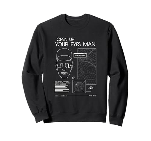 King of the Hill Dale Open Up Your Eyes Man Conspiracies Sweatshirt von King of the Hill