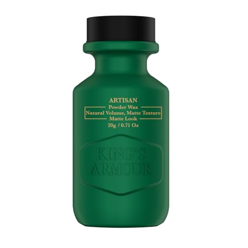 King’s Armour Artisan Powder Wax – Mattes Stylingpuder für natürliches Volumen & starken Halt – 20g King’s Armour Artisan Powder Wax – Mattes Stylingpuder für natürliches Volumen & starken Halt – 20g von King's Armour