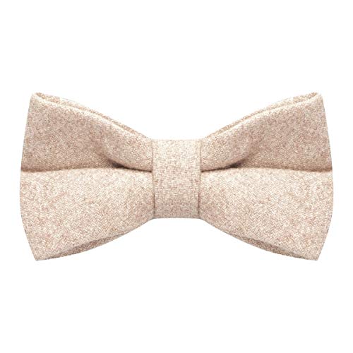 King & Priory Stonewashed Beige Graue Fliege von King & Priory