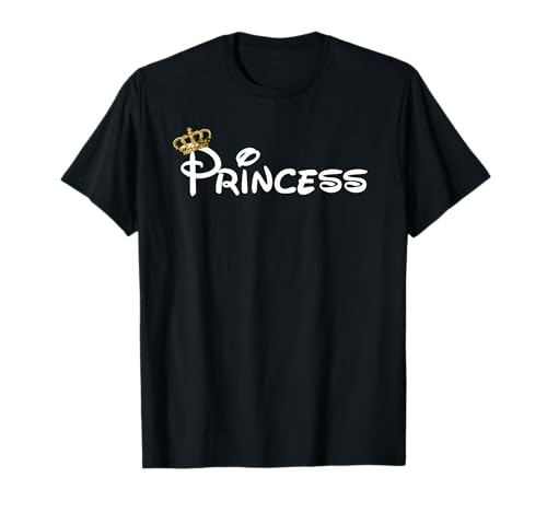 Prinzessin Outfit - Princess Partner Outfit für Frauen T-Shirt Prinzessin Outfit - Princess Partner Outfit für Frauen T-Shirt von King und Queen Partner T-shirts by Jean Olivier