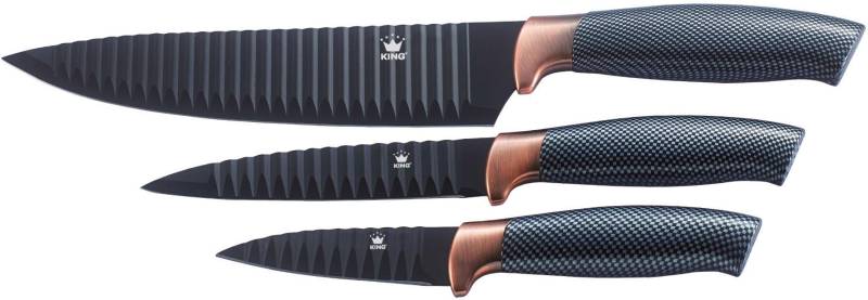 KING Messer-Set "Carbon Design" von King