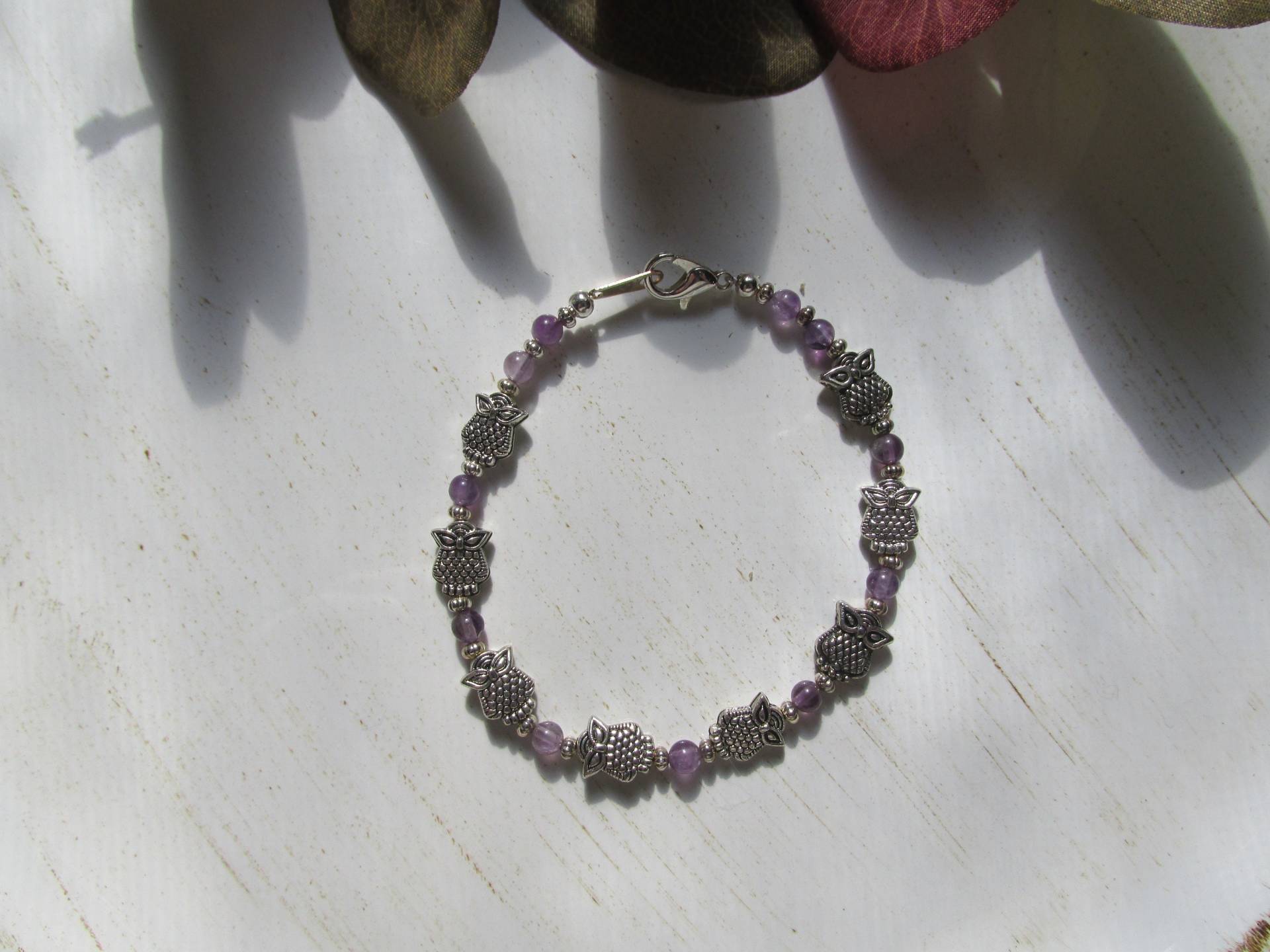 Amethyst Eule Armband Geschenk Für Sie, Layering, Stapelbar, Boho, Stilvoll, Einzigartig, Modisch, Chic, Lässig, Perlen, Handmade Amethyst Eule Armband Geschenk Für Sie, Layering, Stapelbar, Boho, Stilvoll, Einzigartig, Modisch, Chic, Lässig, Perlen, Handmade von KingJewelryByRebecca