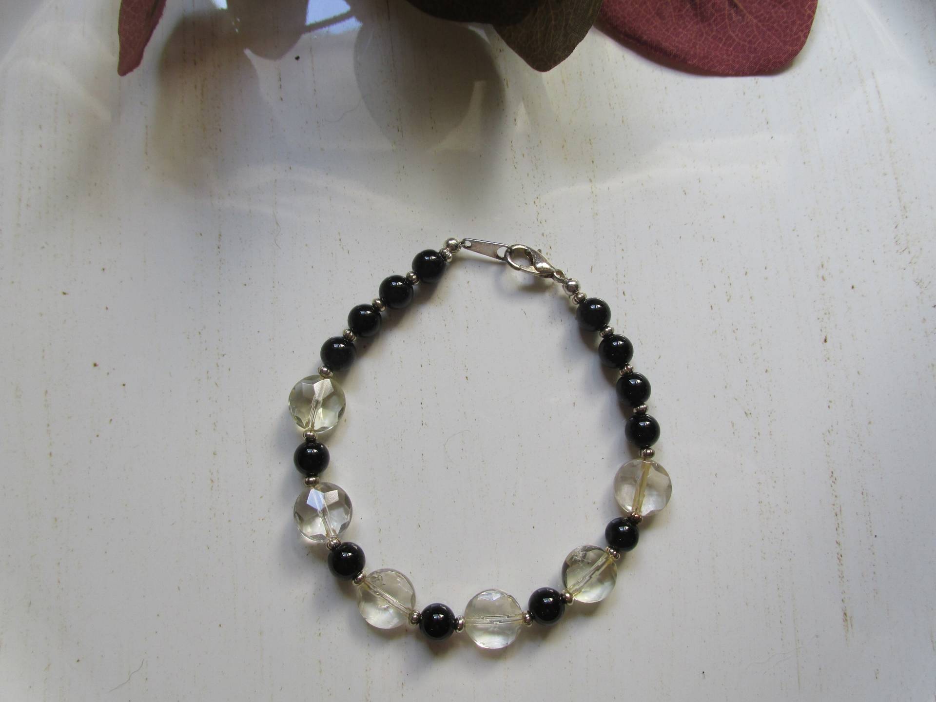 Rauchquarz Und Schwarzer Onyx Armband, Geburtstagsgeschenk, Geschenk Für Sie, Mutter Schwester, Layering, Halbedelstein, Detox Balance, Einzigartig Rauchquarz Und Schwarzer Onyx Armband, Geburtstagsgeschenk, Geschenk Für Sie, Mutter Schwester, Layering, Halbedelstein, Detox Balance, Einzigartig von KingJewelryByRebecca