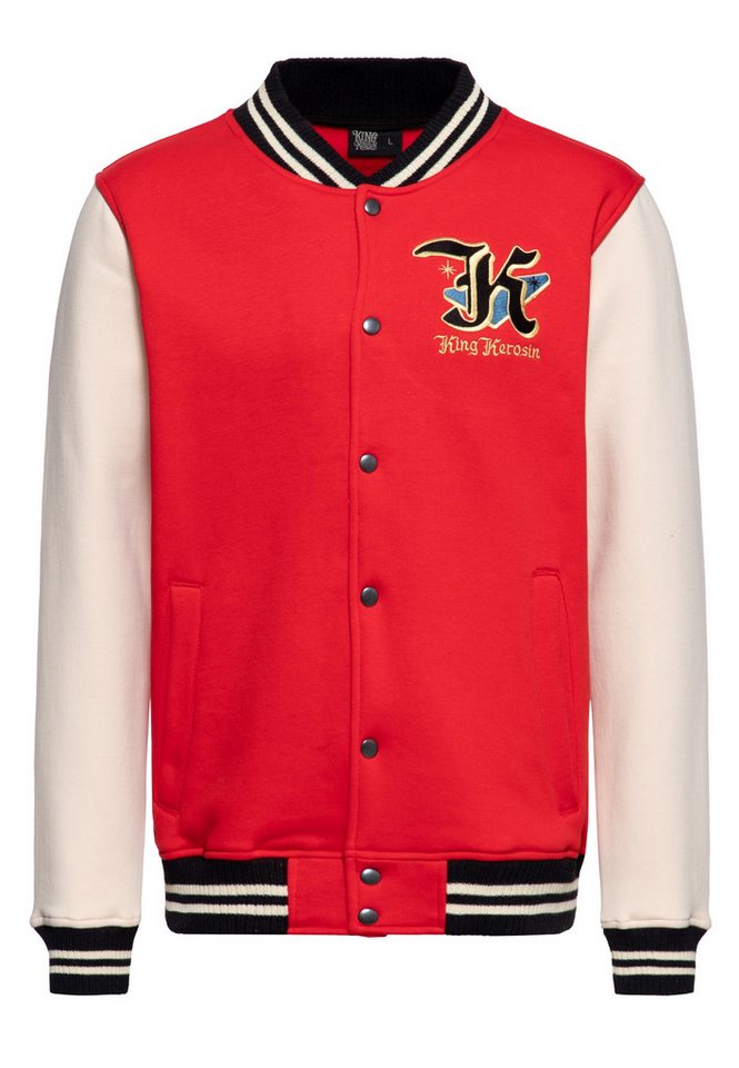 KingKerosin Collegejacke Detroit Greaser (1-St) im 50s Style von KingKerosin