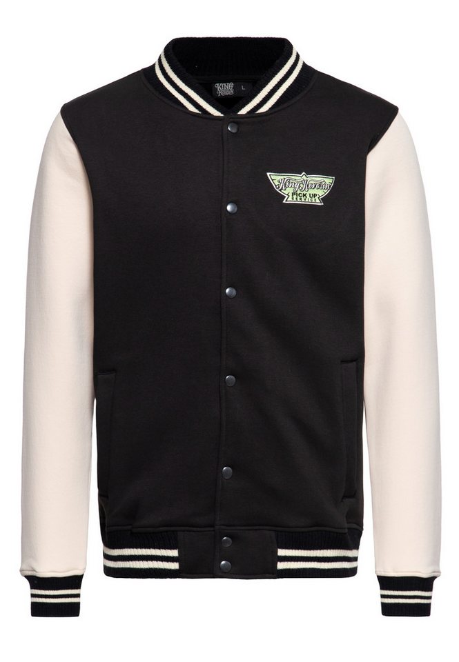 KingKerosin Collegejacke Pick-Up Service (1-St) mit großer Stickerei von KingKerosin