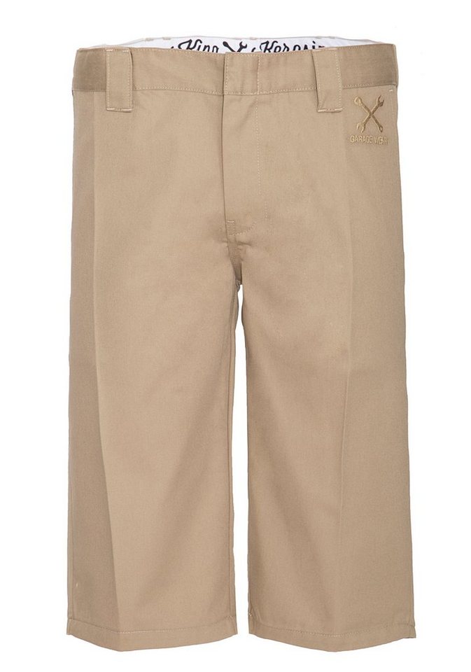 KingKerosin Badeshorts Garage Wear in Oil-Washed Optik von KingKerosin