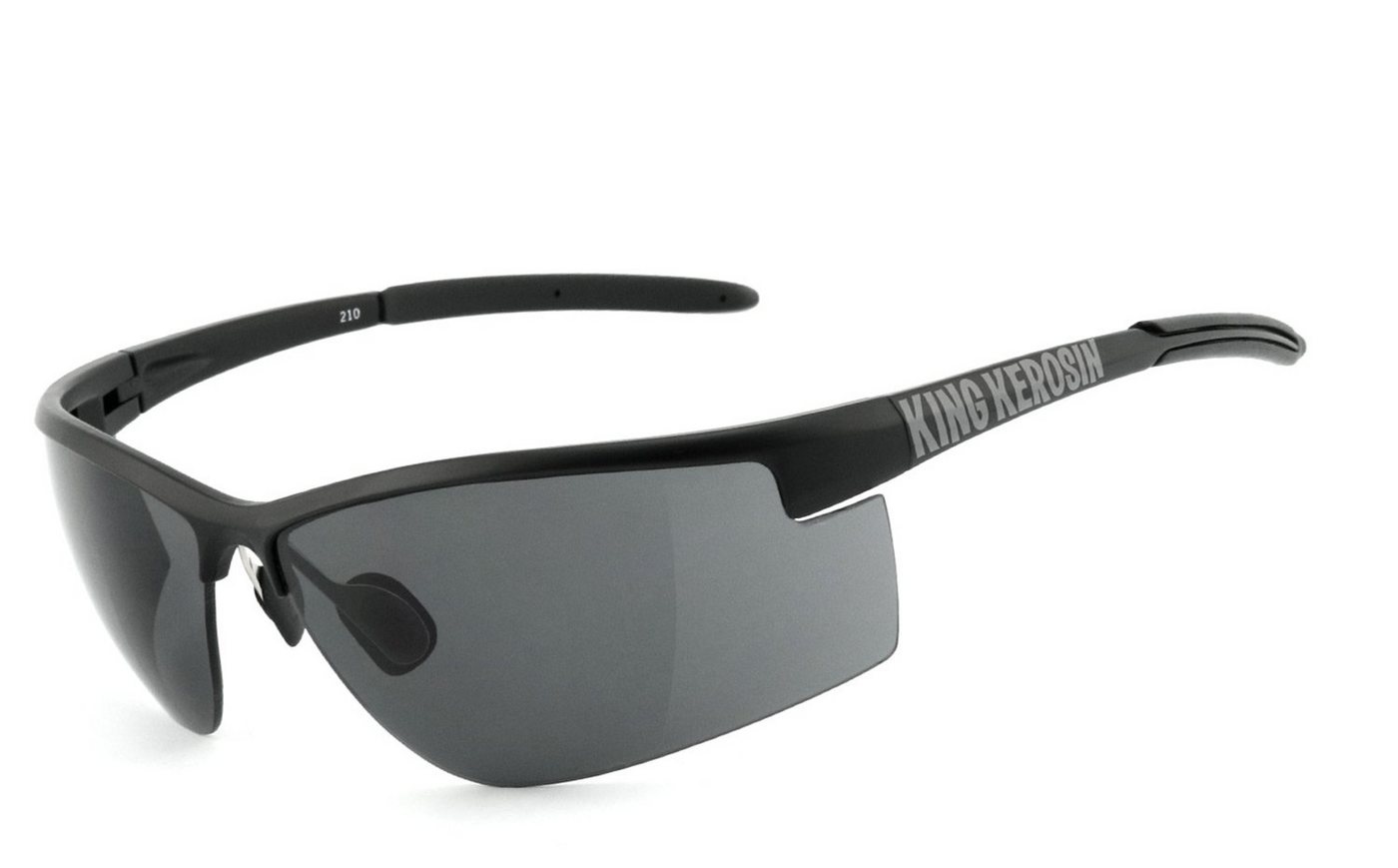 KingKerosin Motorradbrille KK210, justierbare softe Nasenauflage von KingKerosin