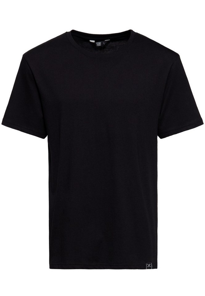 KingKerosin Print-Shirt (1-tlg) aus pflegeleichtem Stoff von KingKerosin
