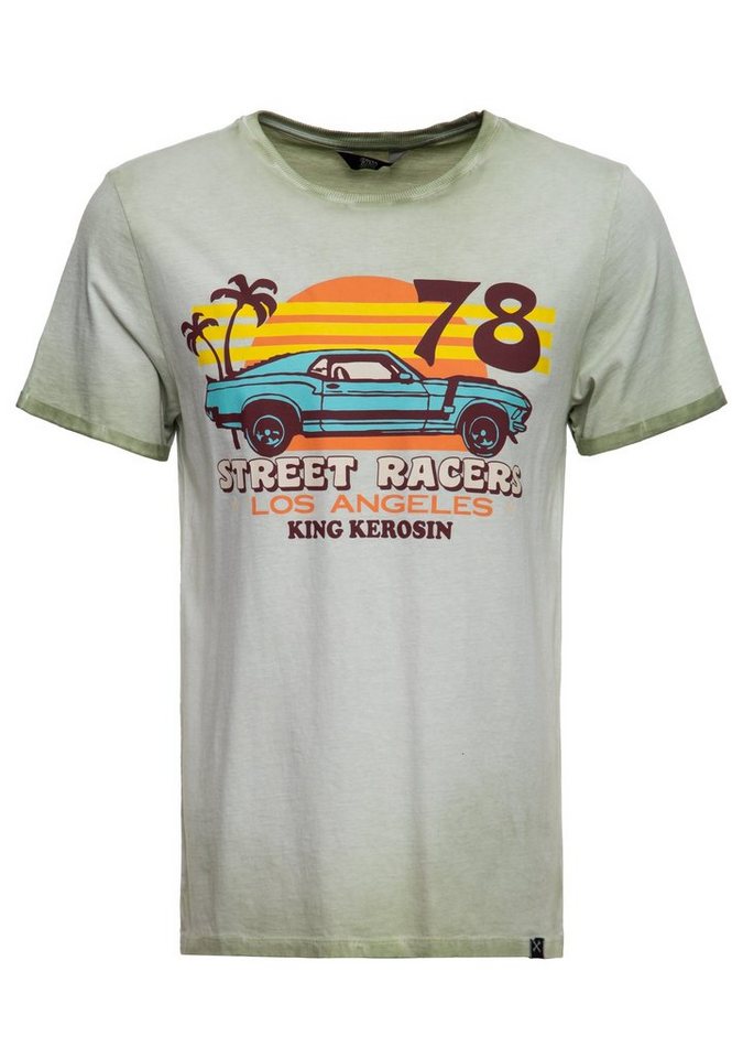 KingKerosin T-Shirt Street Racers L.A. im 70s Look von KingKerosin