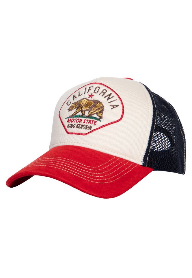 KingKerosin Trucker Cap California mit Kalifornien-Patch von KingKerosin