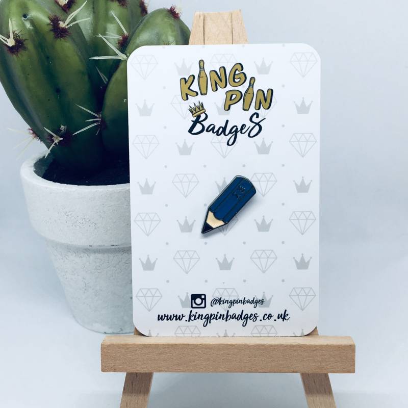 Hb Bleistift Abzeichen | Bleistift-Abzeichen Anstecker Soft Enamel Pin Lehrer 2B Bleistift Letterbox Geschenk Mix & Match 3Für2 von KingPinBadges