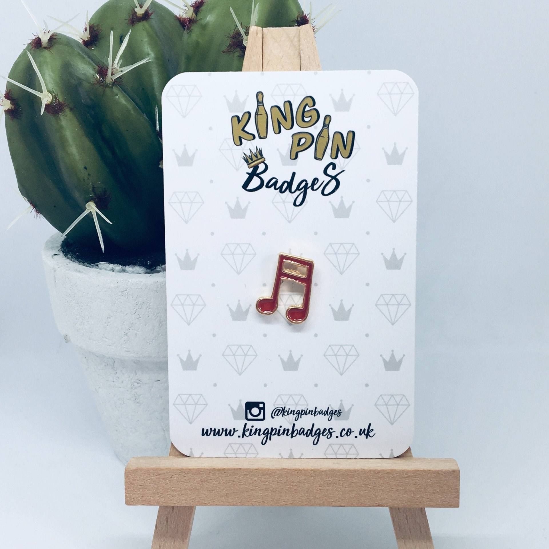 Musik Note Emaille Pin Abzeichen | Musik Anstecker Soft Enamel Rote Musiknote Geschenke Letterbox Geschenk Mix & Match 3Für2 Musik Note Emaille Pin Abzeichen | Musik Anstecker Soft Enamel Rote Musiknote Geschenke Letterbox Geschenk Mix & Match 3Für2 von KingPinBadges