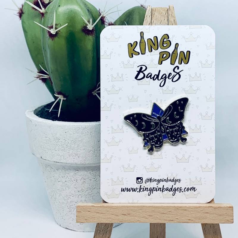 Schmetterling Emaille Pin Badge | Raupe Soft Enamel Garten Und Natur Geschenke Letterbox Geschenk Mix & Match 3Für2 von KingPinBadges