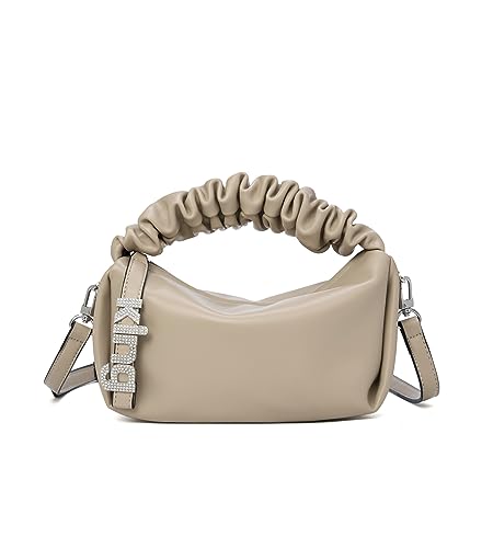 KingTo Kleine Umhängetasche für Damen Weiche Schultertasche Designer Cloud Pouch Handtasche Leichte Clutch Geldbörse von KingTo