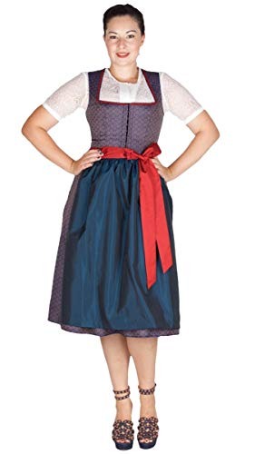 Kinga Mathe Alissa by Dirndl Melina 16988 65er Marine Größe 40 von Kinga Mathe