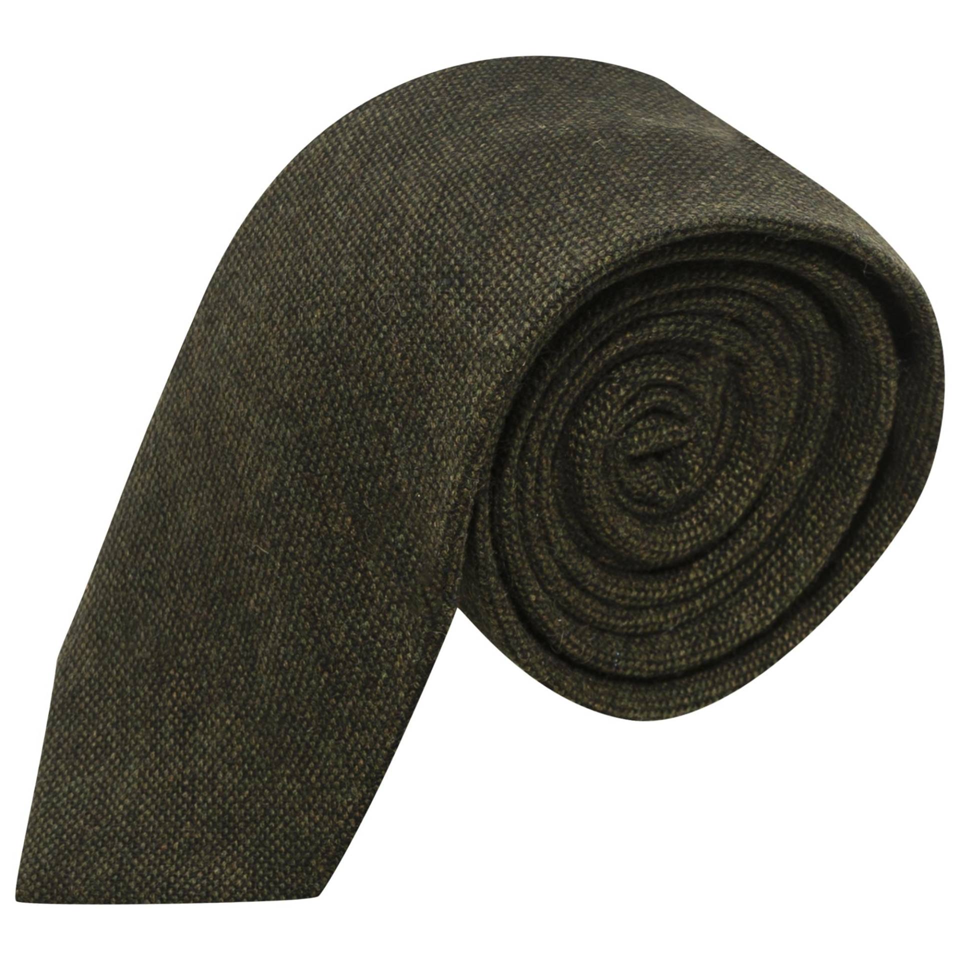 Highland Weave Waldgrün Krawatte von KingandPriory