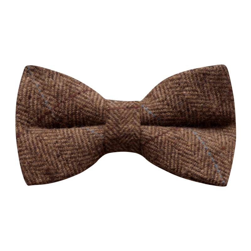 Luxus Herringbone Braun Tweed Fliege Luxus Herringbone Braun Tweed Fliege von KingandPriory