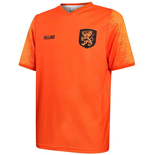 Niederlande Trikot Heim - Orange - Kinder und Erwachsene - Jungen - Fußball Trikot - Fussball Geschenke - Sport t Shirt - Sportbekleidung - Größe 128 von Kingdo