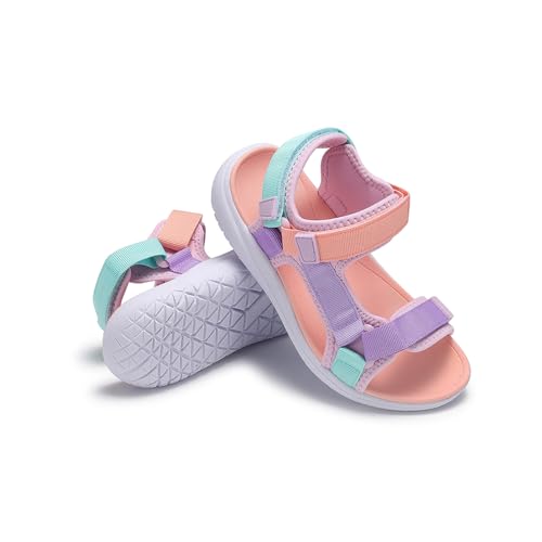 Kinghealth Unisex Kinder Outdoor Sandalen Mädchen Jungen Strandsandalen Sommerschuhe für Jugendliche Lila EU 31 (Lila, Erwachsene, Damen, 37, Numerisch, EU Schuhgrößensystem, M) von Kinghealth