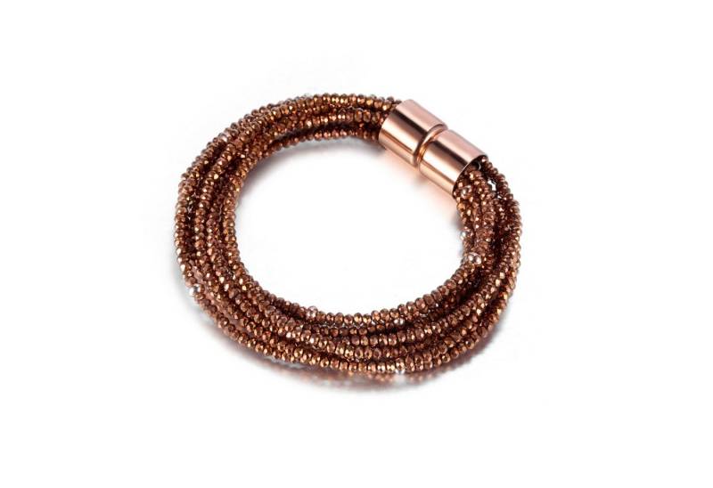 Kingka Armband Multistring Glamour Stone Armband "KOURI", mit Glasperlen von Kingka