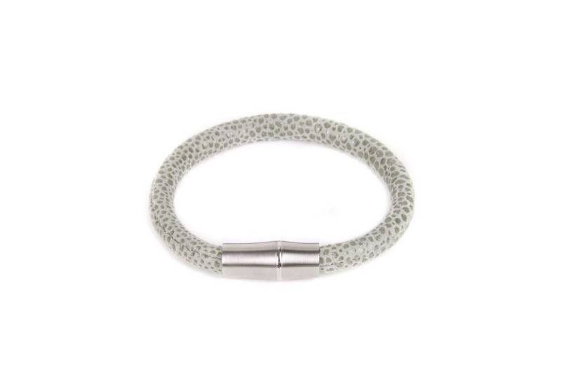 Kingka Armband "Twilight" Bamboo Design Armband mit echtem Leder, mit Magnetverschluss von Kingka