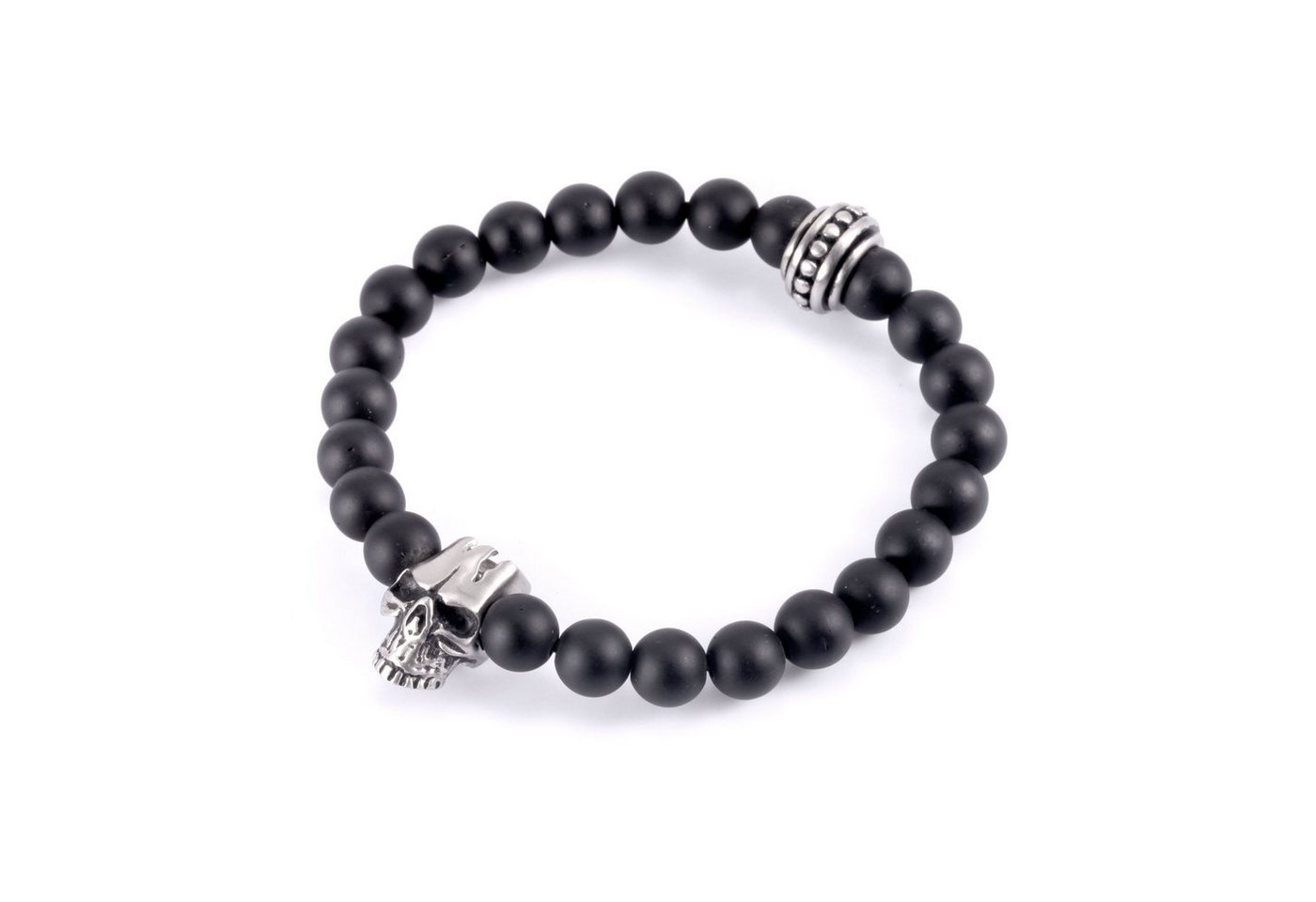 Kingka Armband Urban Rocks" Stein Armband SKULL, aus Achaten" von Kingka