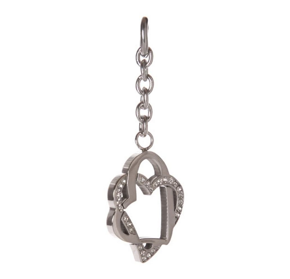 Kingka Charm-Einhänger Anhänger Herzen", mit Zirkonia" von Kingka