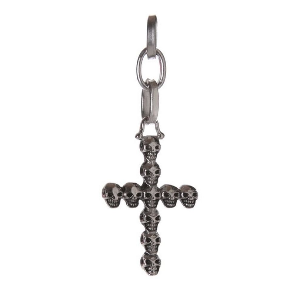 Kingka Charm-Einhänger Anhänger Totenkopf-Kreuz"" von Kingka