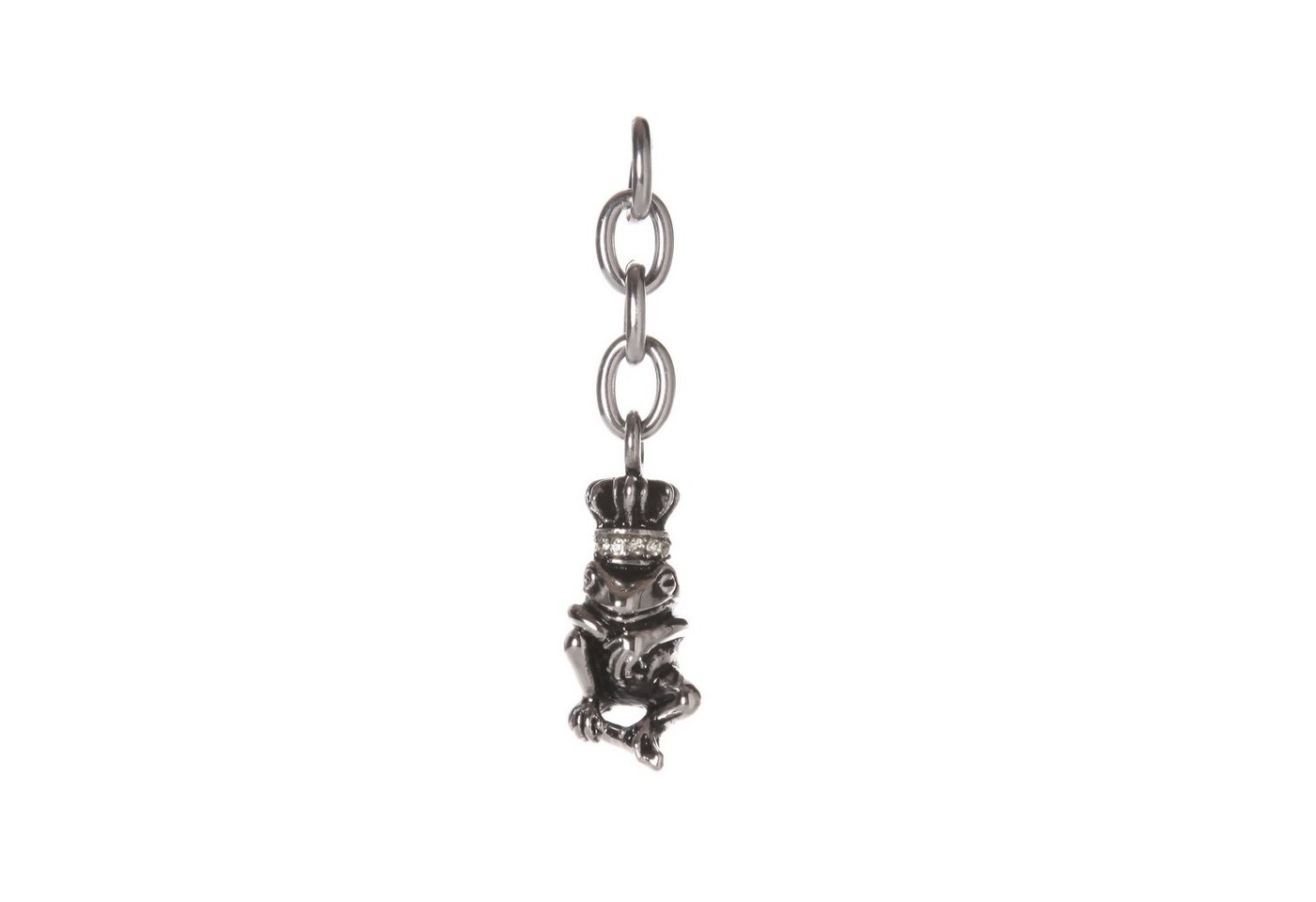 Kingka Charm-Einhänger Charms Anhänger Froschkönig", mit Zirkonia" von Kingka