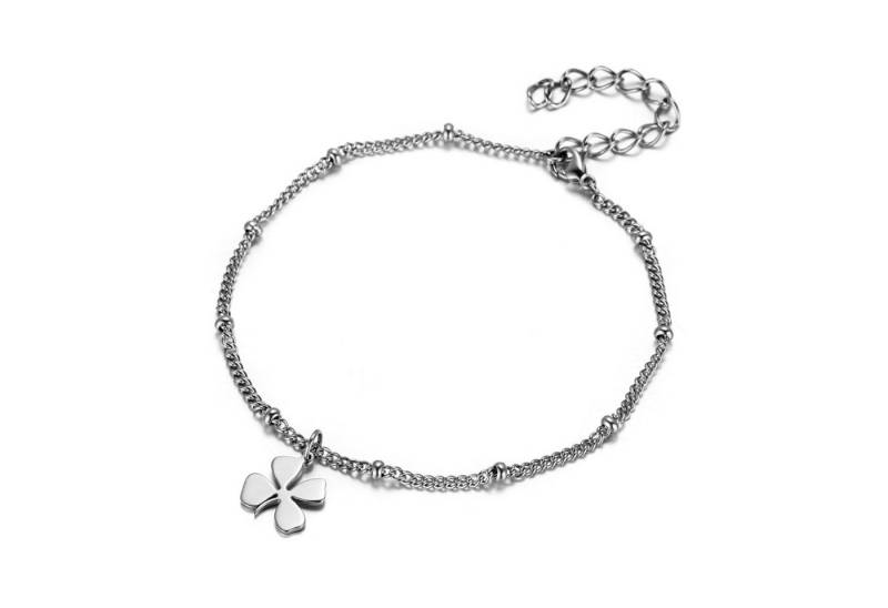 Kingka Fußkette Fußkette "Kleeblatt" von Kingka