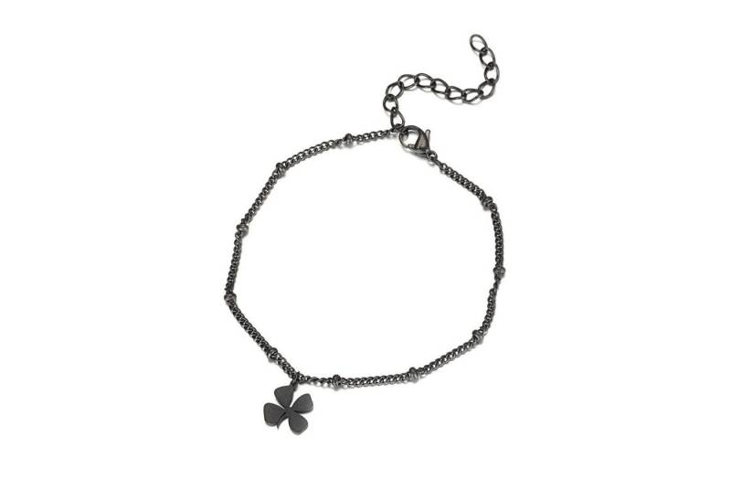 Kingka Fußkette Fußkette "Kleeblatt" von Kingka