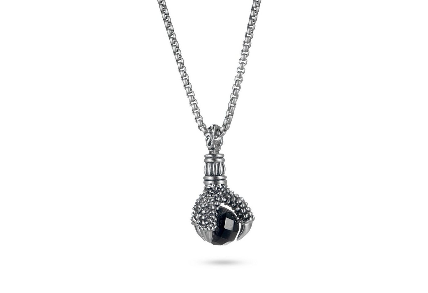 Kingka Kette mit Anhänger Adlerkralle Anhänger mit Venezia Kette Urban Rocks", mit Onyx" von Kingka