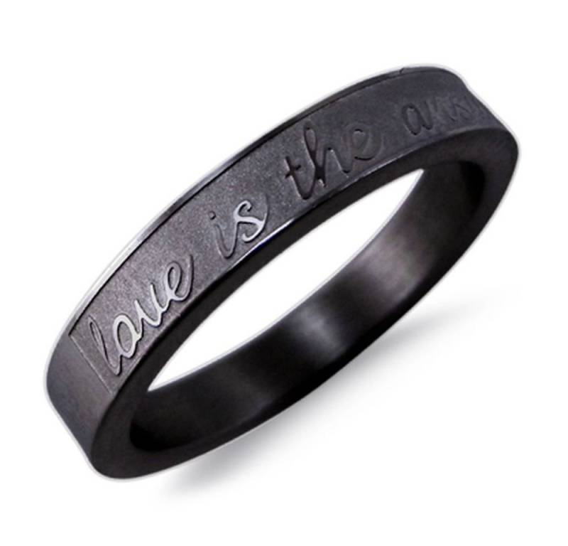 Vivance Partnerring mit Gravur LYRICS Ring "Love in verschiedenen Sprachen" von Vivance