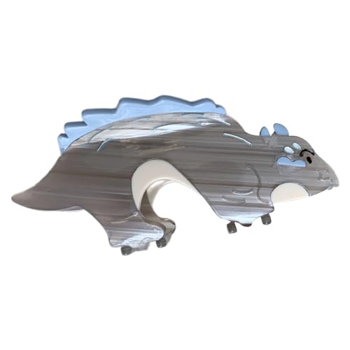 Haarklammer für Prinzessinnen-Dinosaurier, große Haarspangen, einzigartige Verzierung, Haarnadel, modisch, einzigartige Verzierung von Kingke