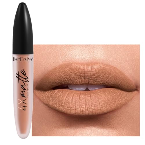 Mattflüssiger Lippenstift Antihaftbeschichtet Wasserfest Langlebig Lipgloss Für Frauen Thanksgiving Geschenk Lippen Make Up Für Die Arbeit von Kingke