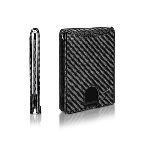 Kingly Geldtasche für Herren | Herren-Geldbörse mit RFID-Blockierung | schlanke Fronttasche mit Kartenhalter | Echtleder-Geldbörse für Männer | Minimalistisches Design | Hält 1-15 Karten & Bargeld von Kingly