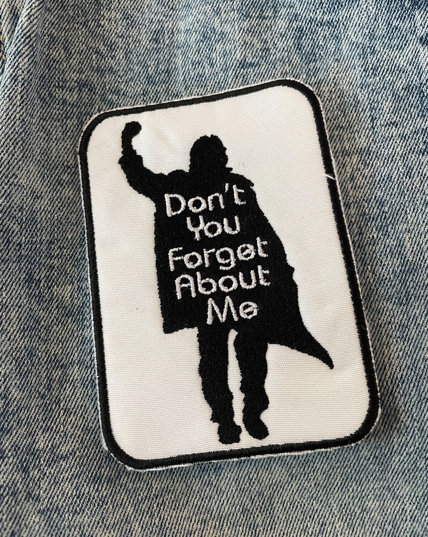 Vergiss Mich Nicht Frühstücksclub Tribute Patch Handgemacht von KingofRocknRoll