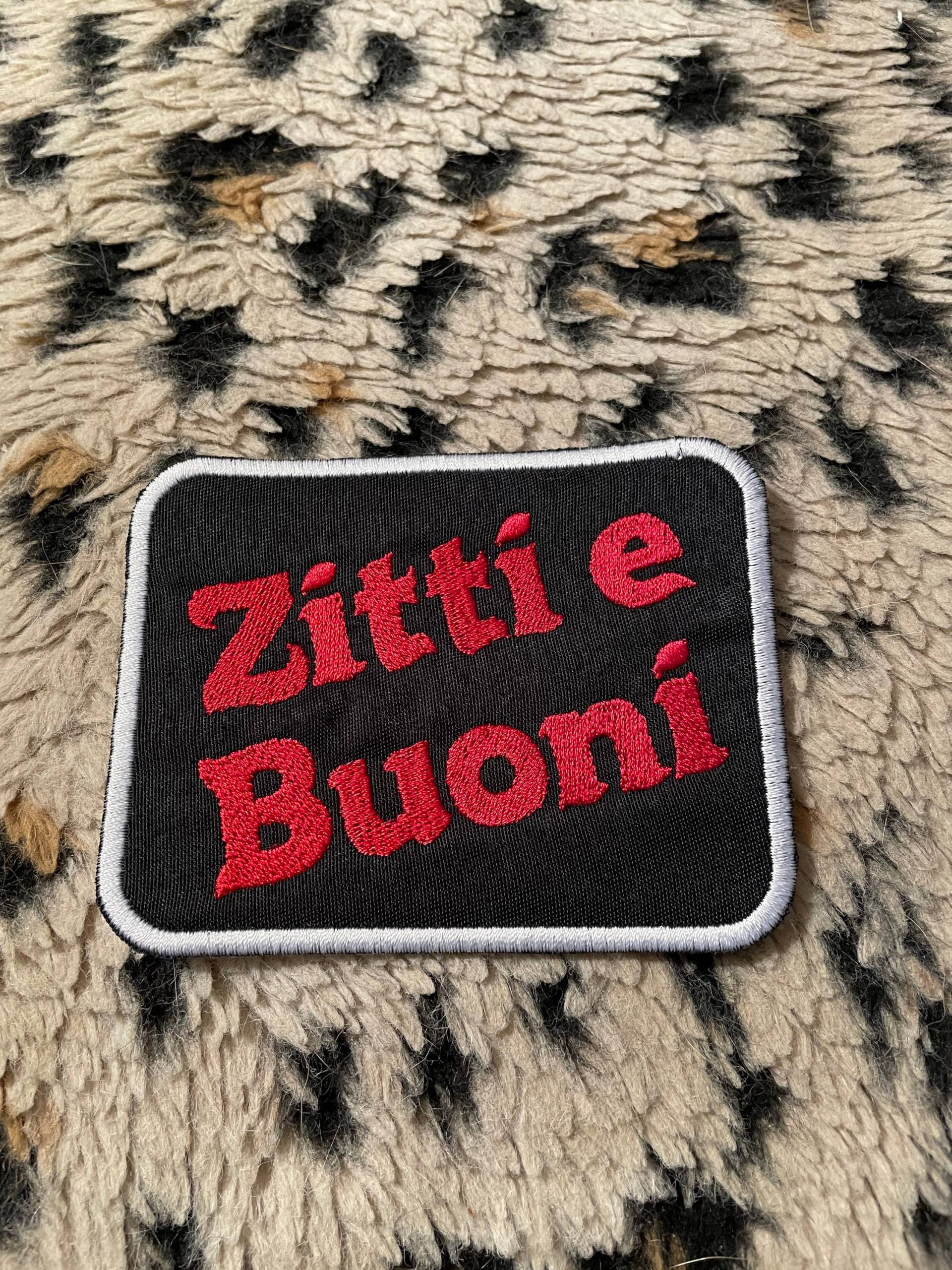 Zitti E Buoni Maneskin Tribute Patch Handgemacht 2021 von KingofRocknRoll
