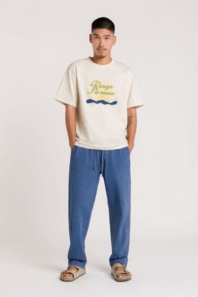 Herren Hose MARTIN von KINGS OF INDIGO, Quennel Mid Used, Biobaumwolle von Kings Of Indigo