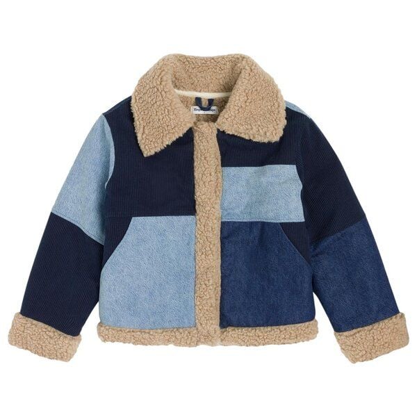 Kings Of Indigo Jacke TEIOU Patchwork Denim von Kings Of Indigo