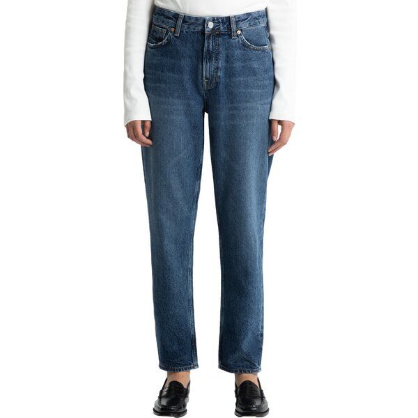 Kings Of Indigo Jeans Caroline Cropped Mid Rise Tapered Zintare von Kings Of Indigo