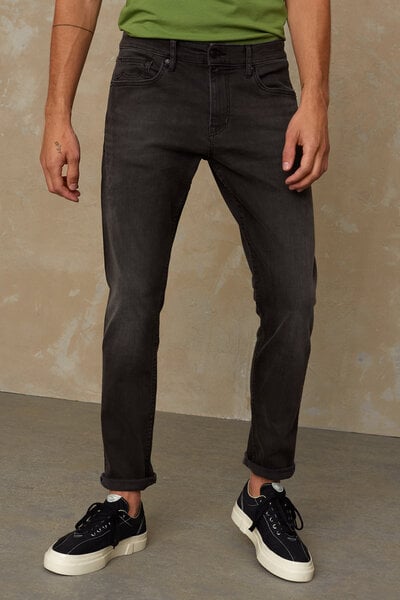 Kings Of Indigo Slim-Fit Jeans aus Bio Baumwolle - Charles - Gorbi Black Faded von Kings Of Indigo