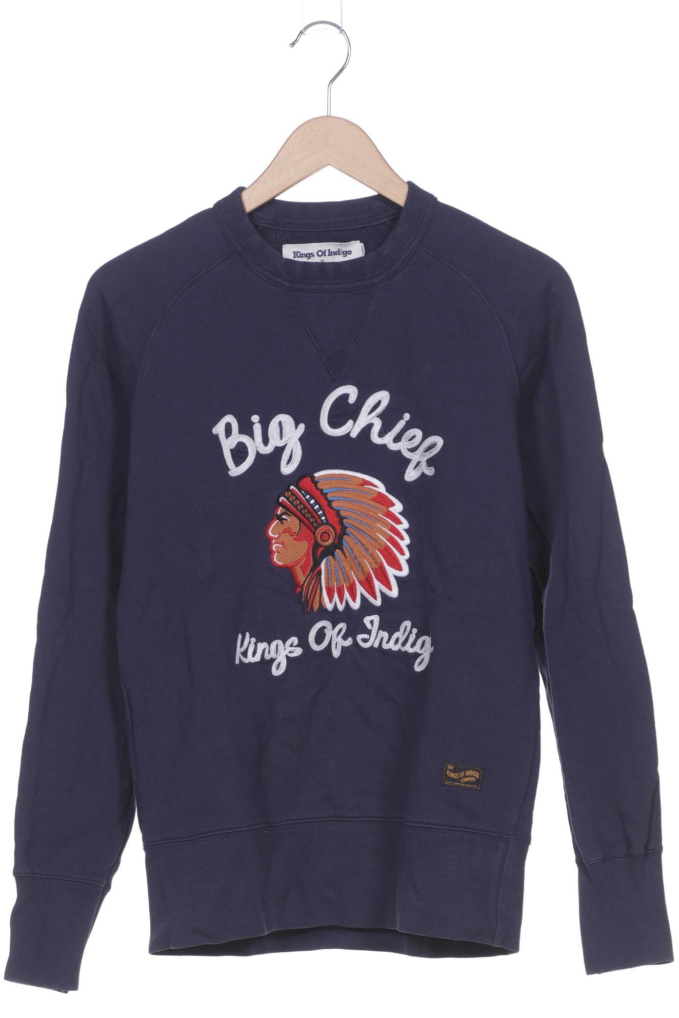 Kings of Indigo Herren Sweatshirt, marineblau von Kings Of Indigo