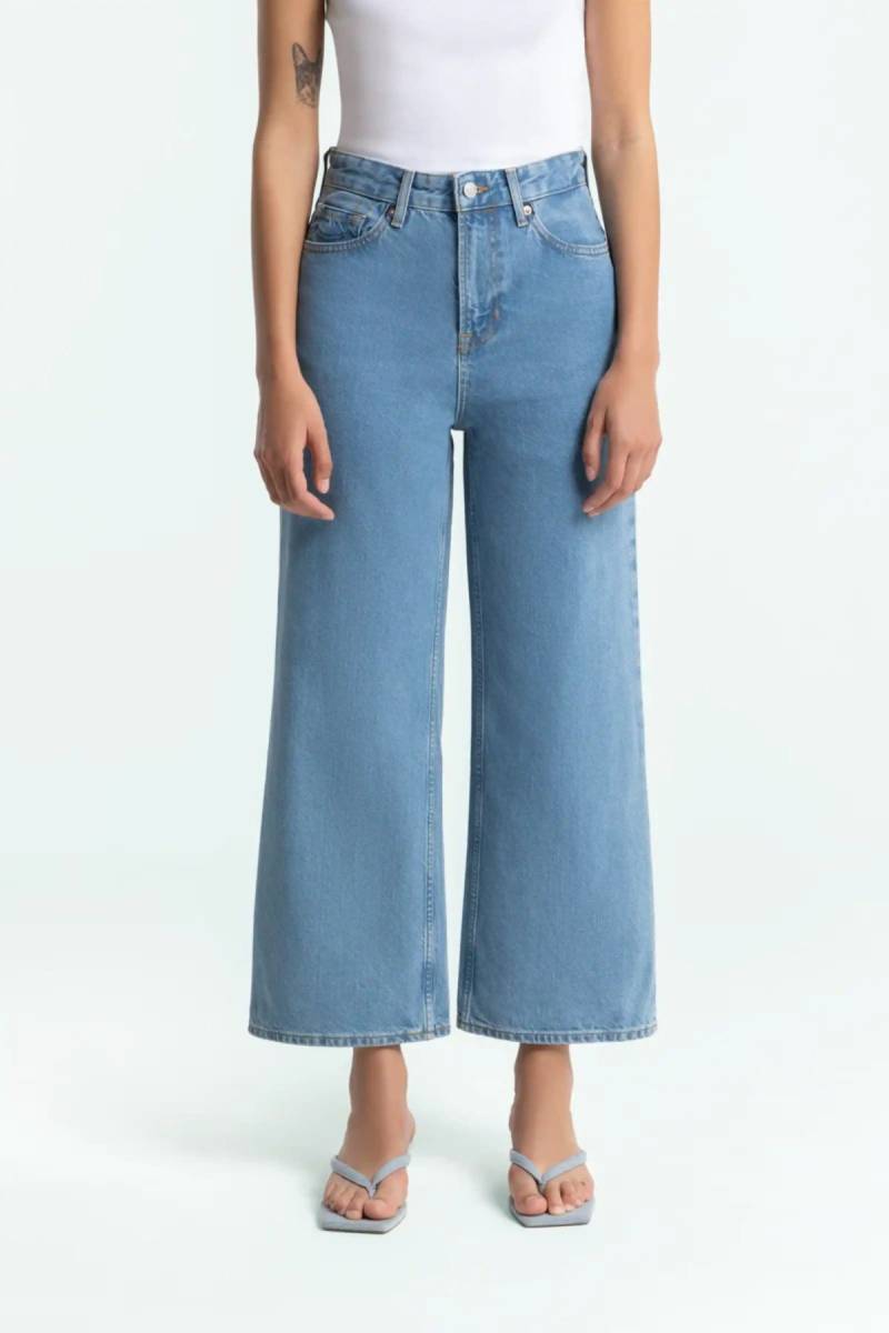 Jeans Elisabeth Cropped Clean Holo Mid Vintage von Kings of Indigo