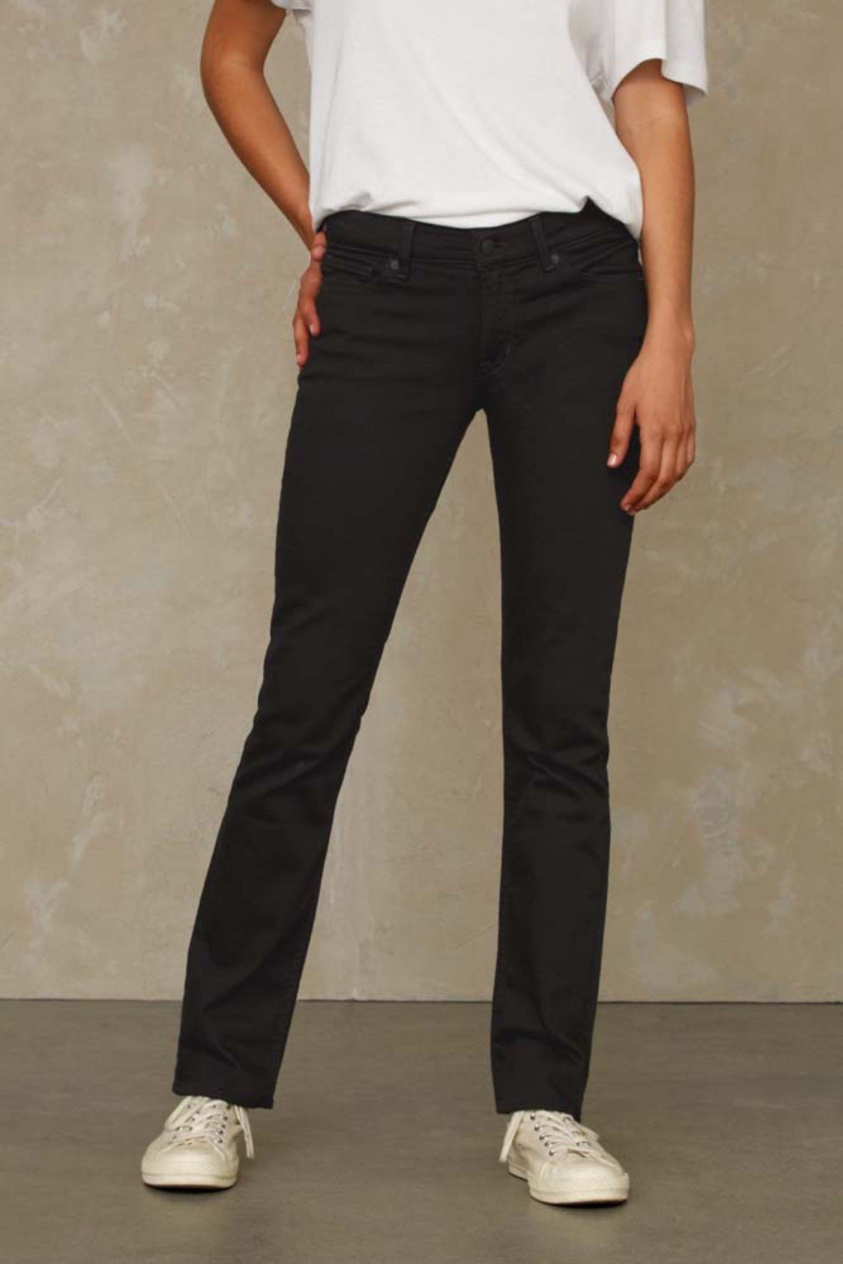 Jeans Emi Stay Black Rinse von Kings of Indigo