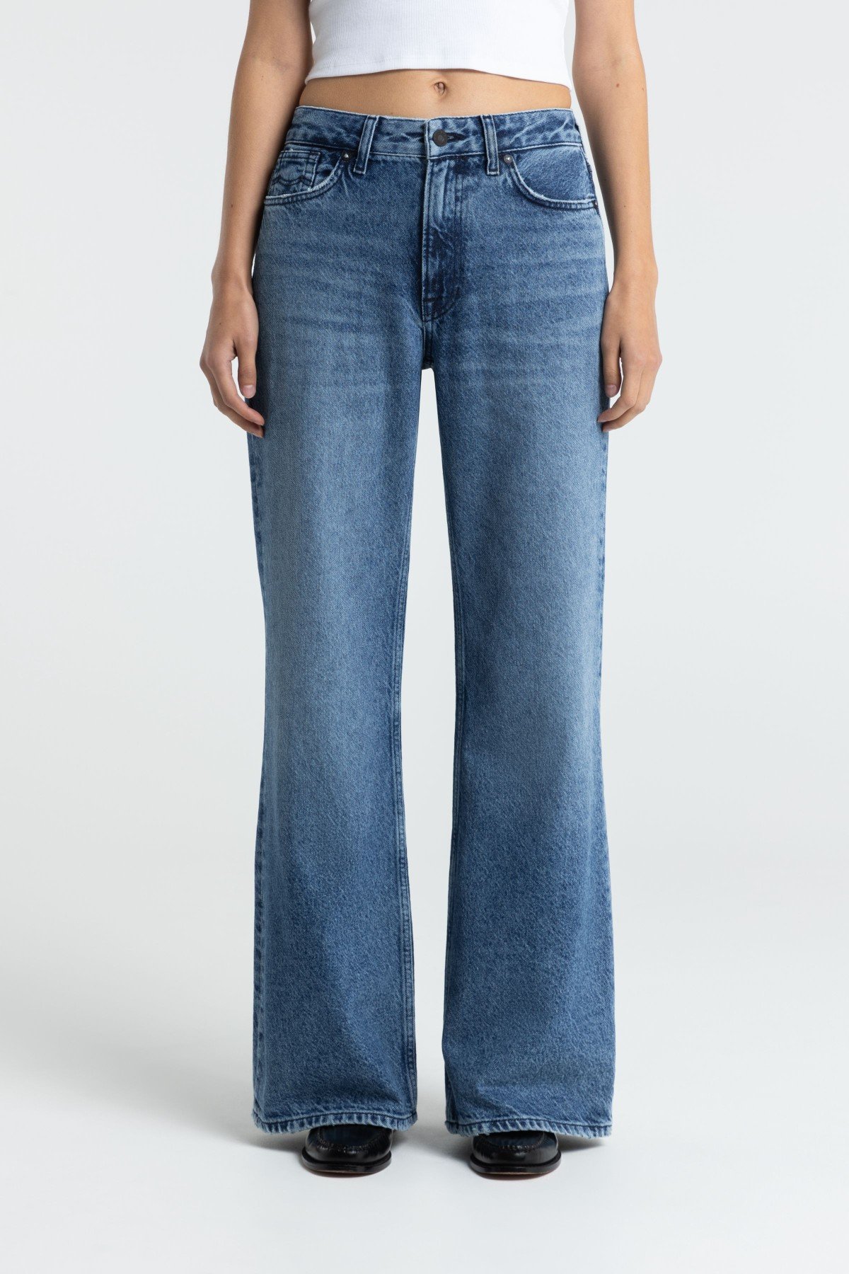 Jeans Jane Rechange Mid Worn Jeans Jane Rechange Mid Worn von Kings of Indigo