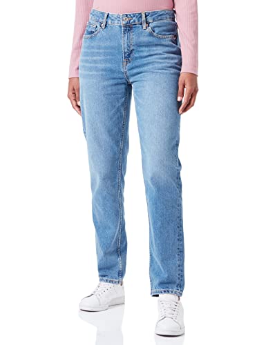 Kings of Indigo Damen Caroline Cropped Jeans, Clean Holo Vintage Light Blue, 30W / 31L EU von Kings of Indigo