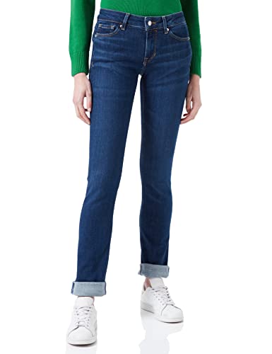 Kings of Indigo Damen EMI Straight Jeans, Blau (ECO MYLA BLUE WORN 4045), 25/32) von Kings of Indigo